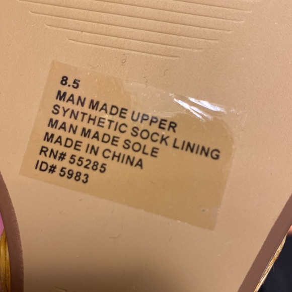 Express woven wedge sandals size 8.5 - Picture 7 of 8